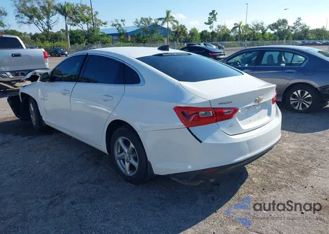 2018 Chevrolet Malibu 1Ls из США, поврежденный, VIN 1G1ZB5ST8JF119315